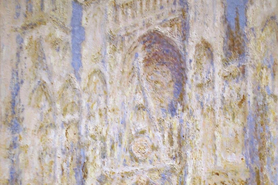 De Kathedraal van Rouen, geschilder door Monet, Frankrijk