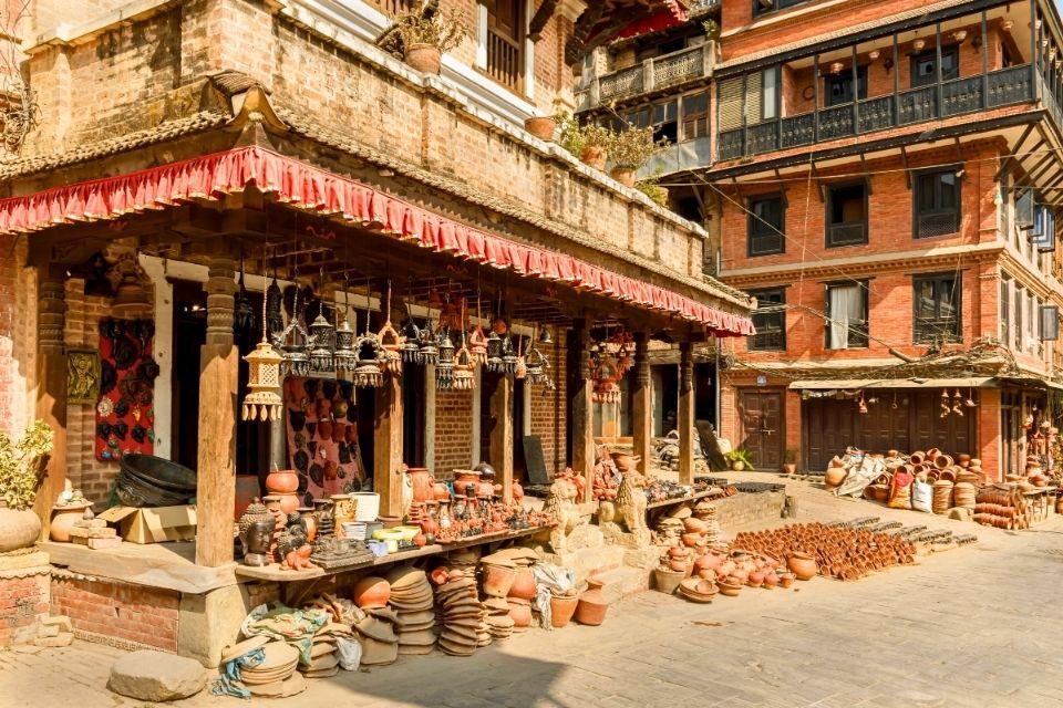 Pottery Square in Bhaktapur, Nepal