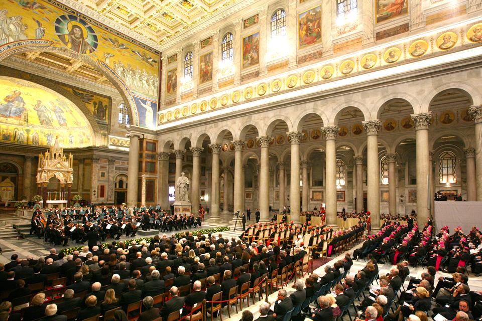 Rome Musica Sacra in San Paolo fuori le mura © Fondazione pro Musica e Arte Sacra