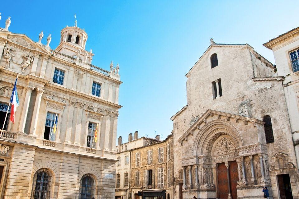 Cathédrale Saint-Trophime in Arles, Frankrijk