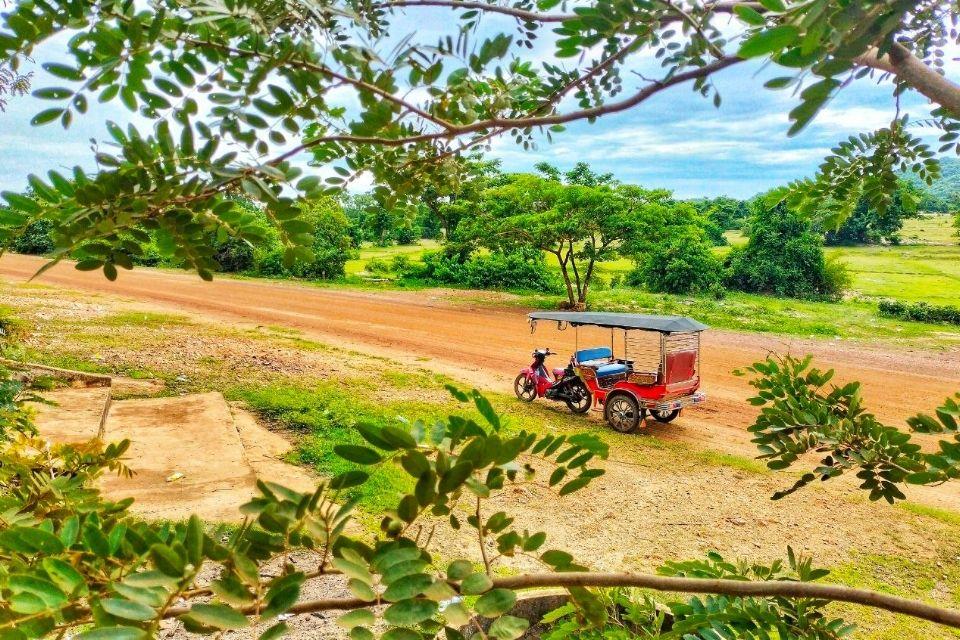 Tuk tuk in Kampong Chhnang Cambodja 