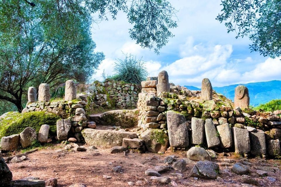 De menhirs van Filitosa Corsica Frankrijk