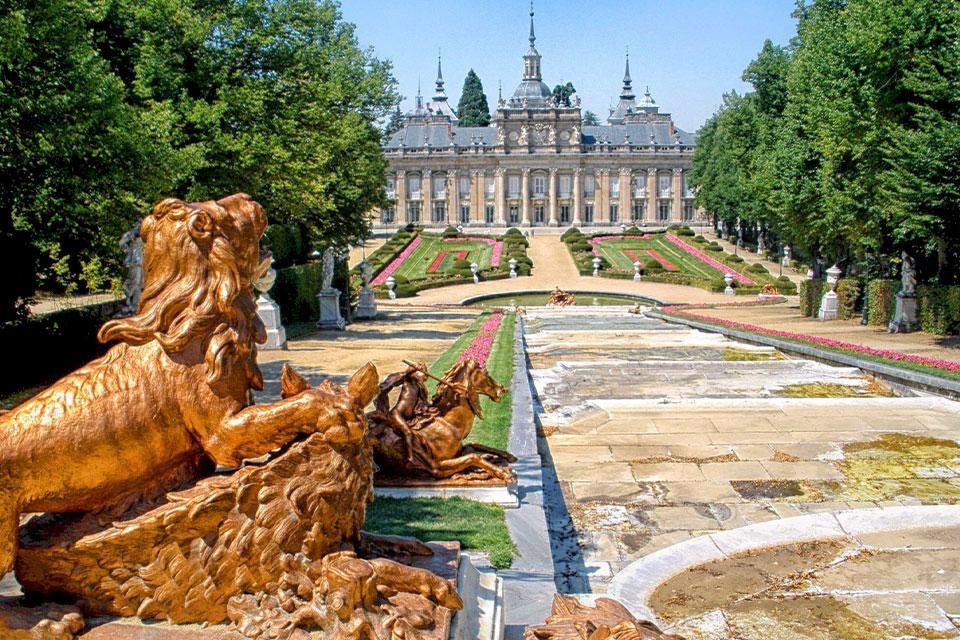 Paleis La Granja in Spanje