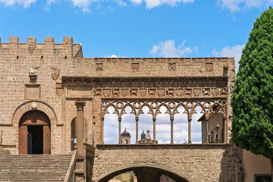 Palazzo dei Papi in Viterbo Italië