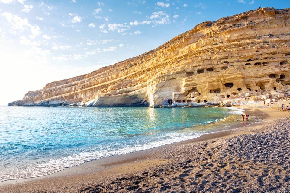 Matala, Kreta, Griekenland