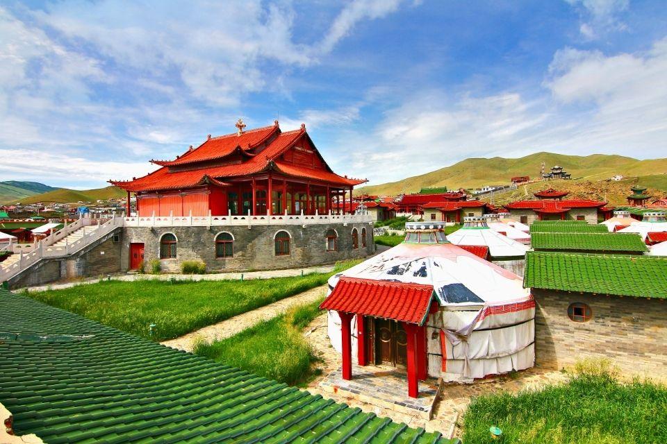 Gerwijk aan de rand van Ulaanbaatar Mongolië