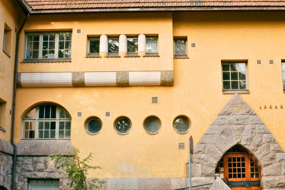 Het Eira-ziekenhuis in Helsinki, Finland