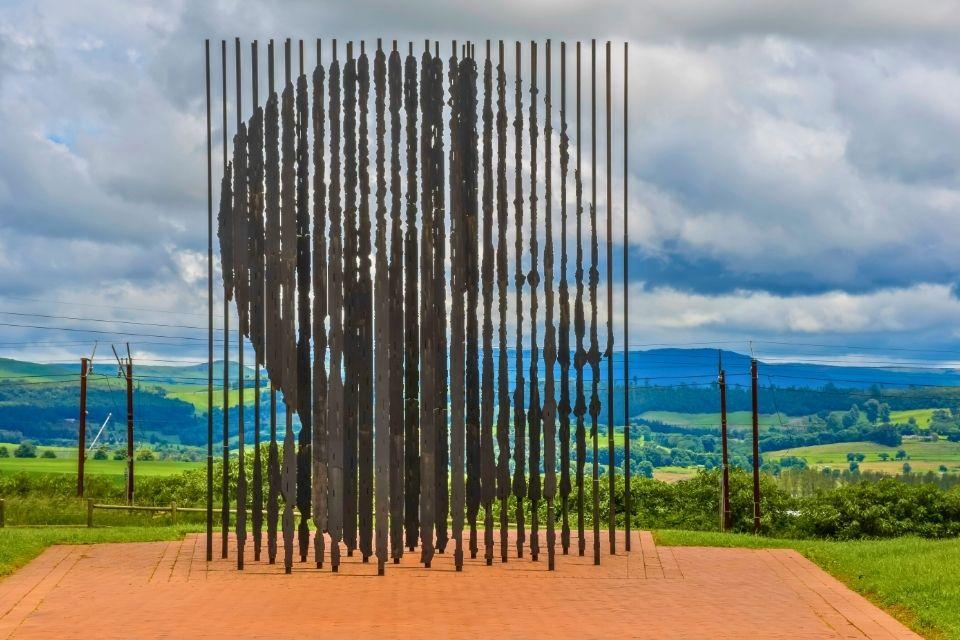 Monument voor Nelson Mandela bij Howick Zuid-Afrika