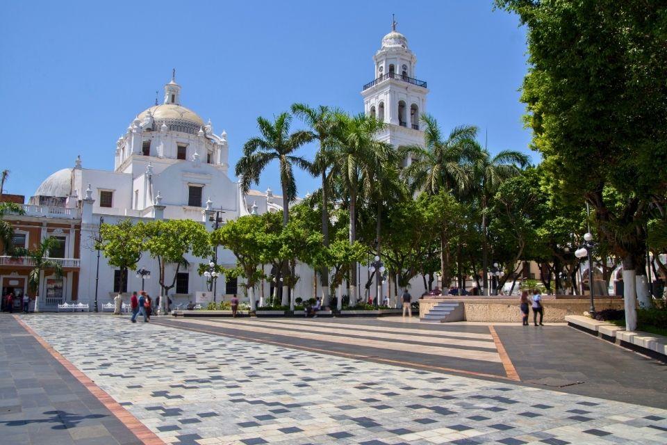 Zócalo in Veracruz Mexico