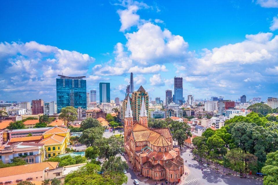 Basiliek van Notre-Dame  in Ho Chi Minh-Stad Vietnam