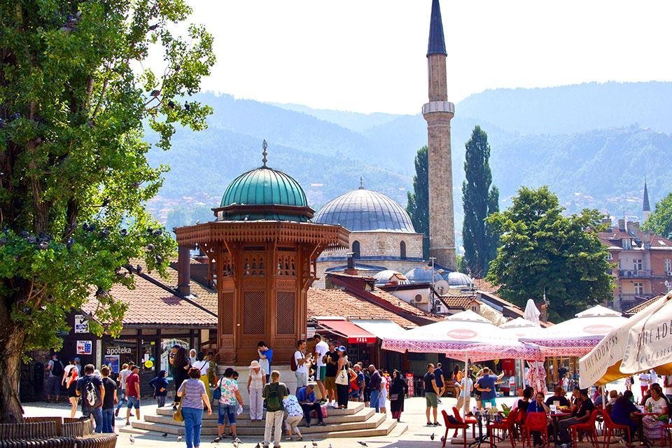 Baščaršija Sarajevo Bosnië-Herzegovina