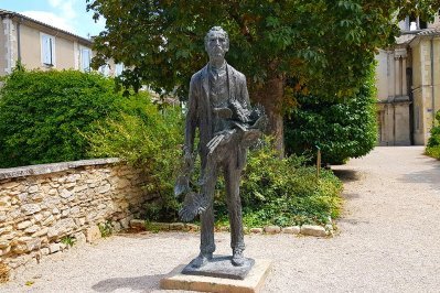 Vincent van Gogh in Saint-Paul-de-Mausole, Frankrijk Vincent van Gogh in Saint-Paul-de-Mausole, Frankrijk