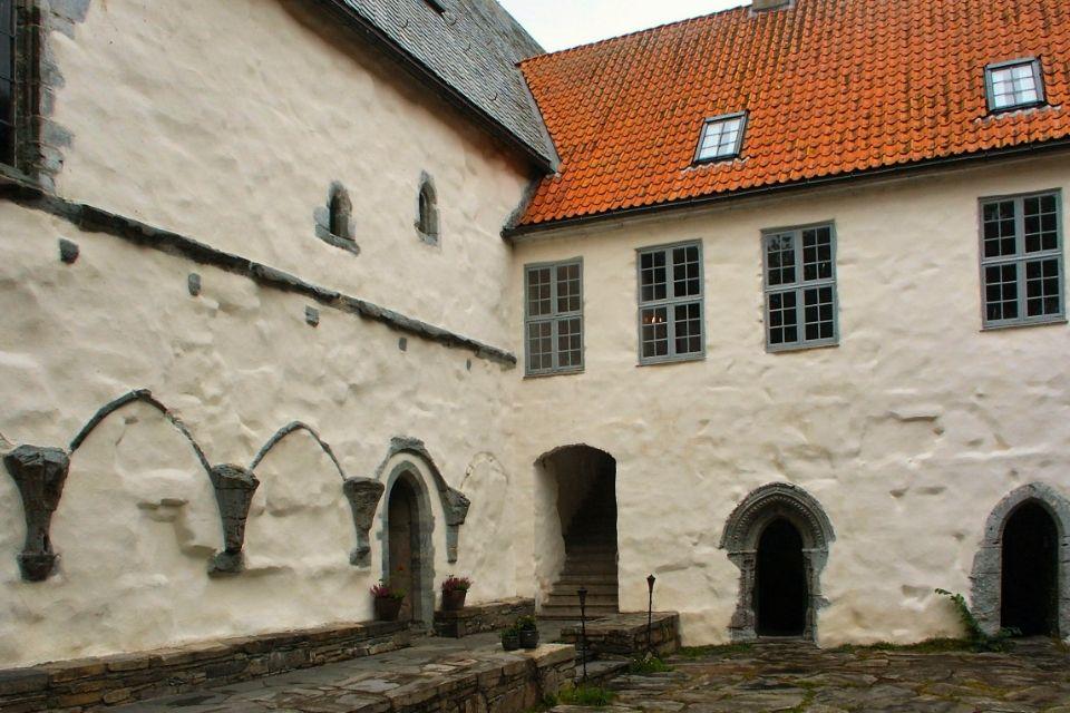 Middeleeuwse klooster in Utstein, Noorwegen