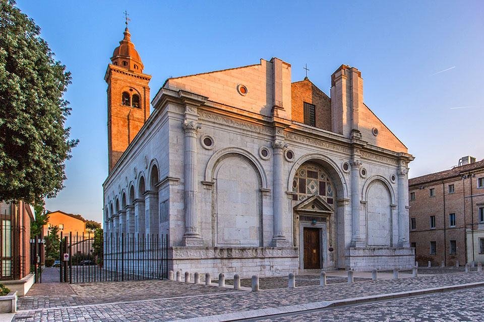 Tempio Malatestiano Rimini Italië