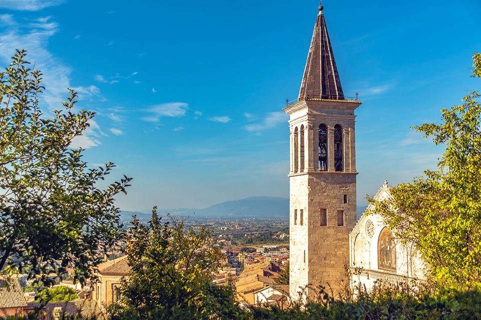 Spoleto, Umbrië, Italië