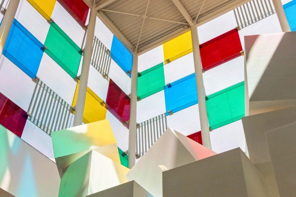 Centre Pompidou in Málaga Spanje
