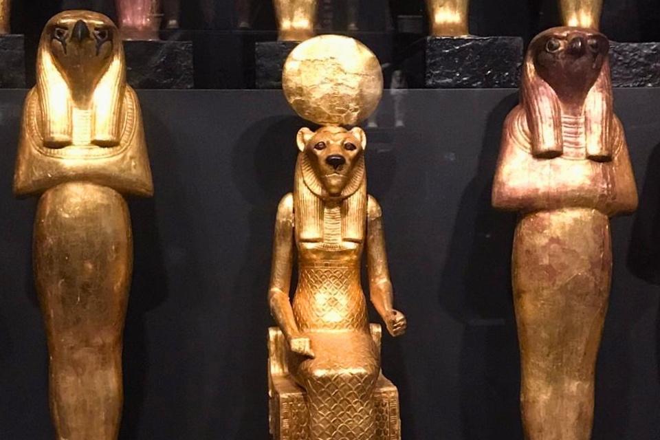 Grafschatten van Toetanchamon, GEM, Egypte | Foto: reisleidster Willy