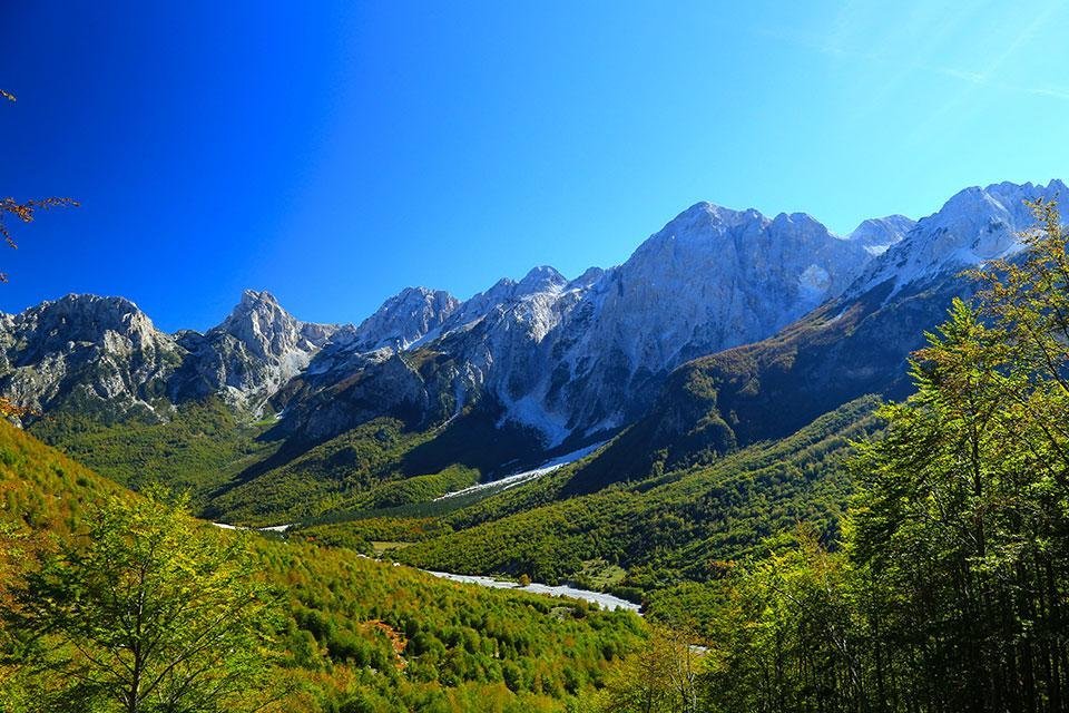 Valbonia Albanese Alpen Albanië