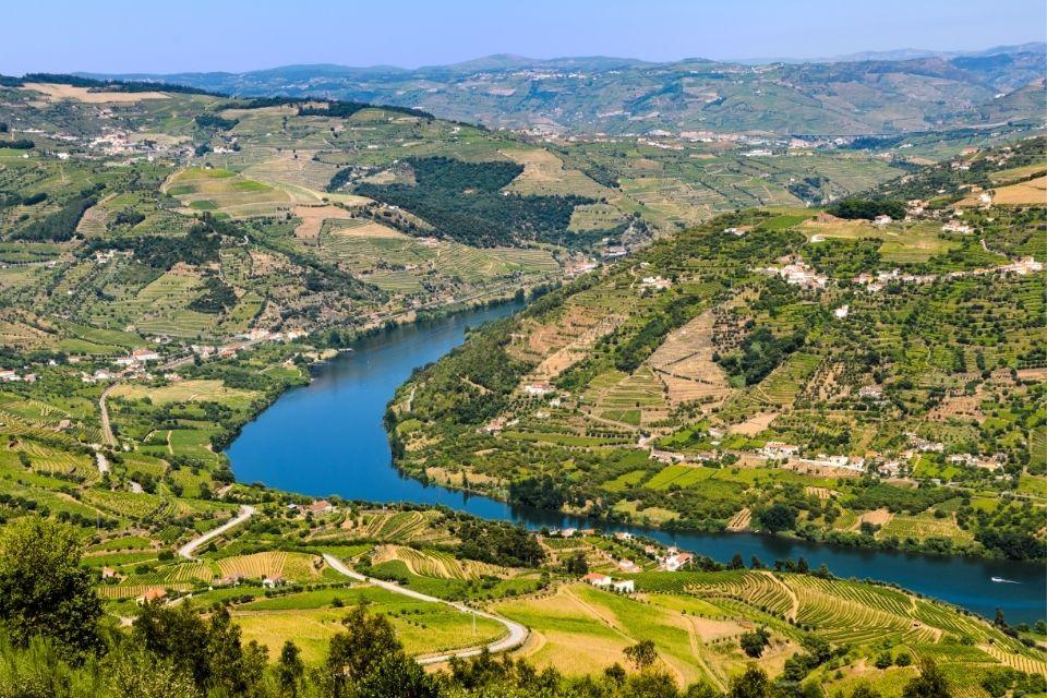 Zicht op de Douro in Portugal