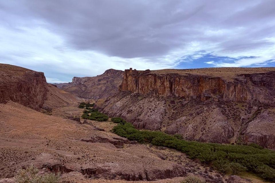 De Pinturas-rivierkloof in het Argentijnse deel van Patagonië