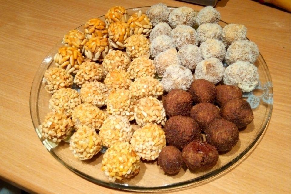 Verschillende soorten panellets