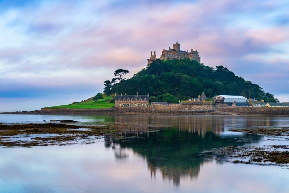 St. Michael’s Mount aan de kust van Cornwall Groot-Brittanië