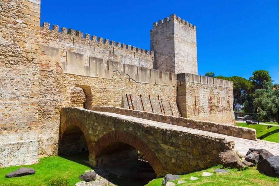 Castelo São Jorge in Lissabon, Portugal