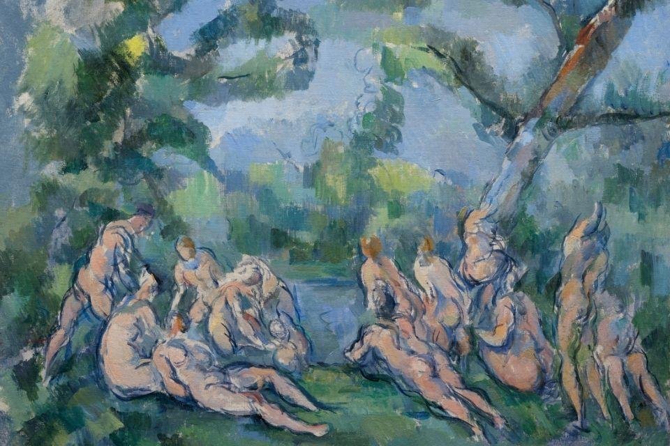 Paul Cezanne, Les Baigneurs, 1899–1904, The Art Institute of Chicago