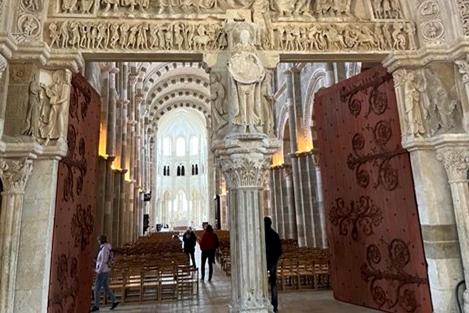 Sainte-Marie-Madeleine in Vézelay | Foto: reisleider Johan
