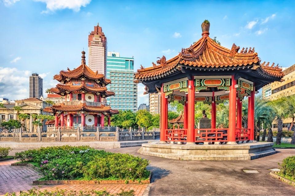 228 Peace Memorial Park in Taipei, Taiwan