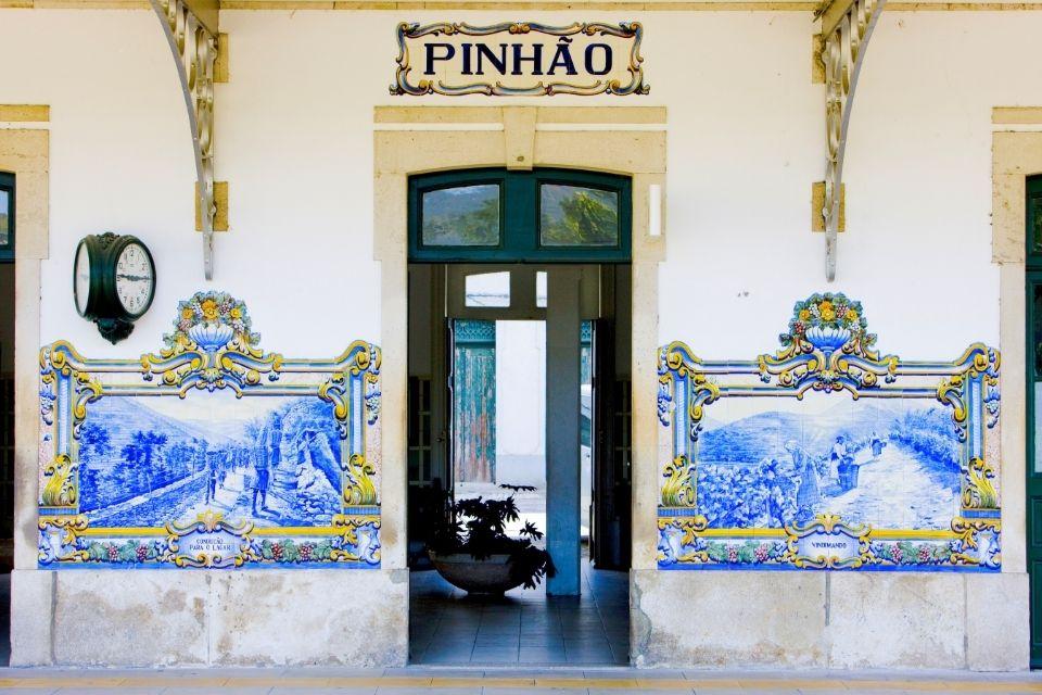 Treinstation van Pinhão in Portugal