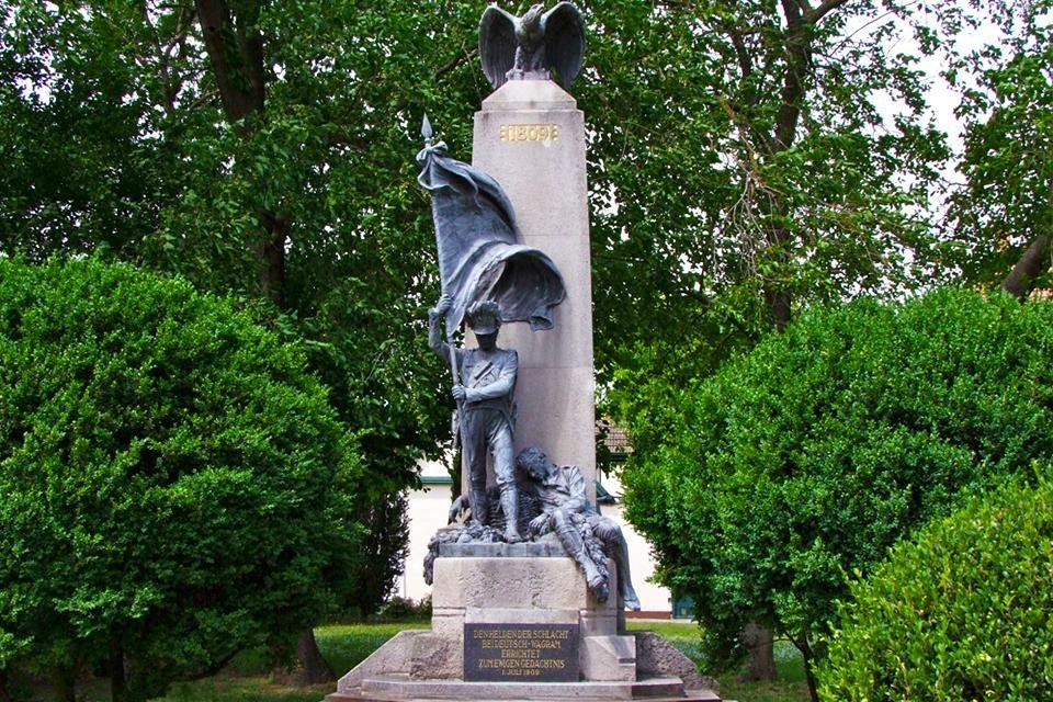 Monument voor de Slag bij Wagram, 1809, Oostenrijk