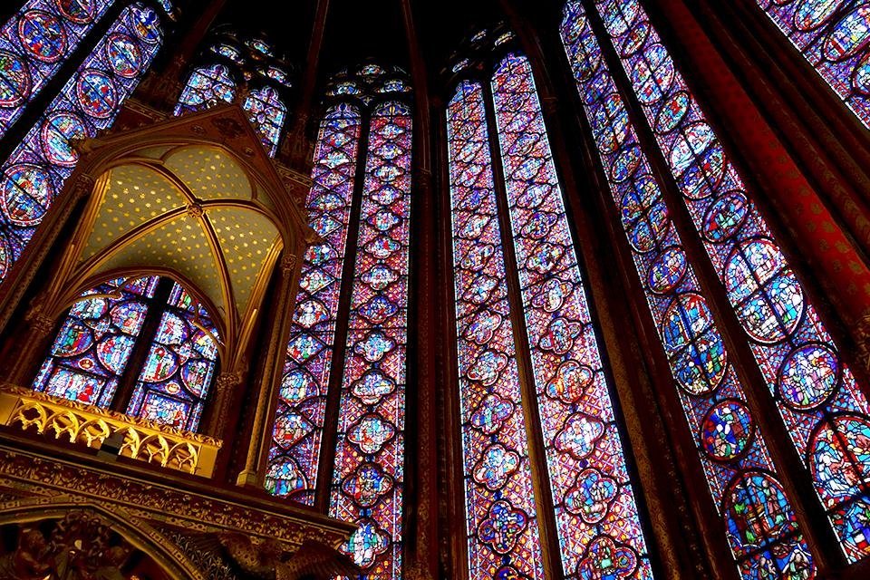 Sainte-Chapelle op het Île de la Cité in Parijs, Frankrijk