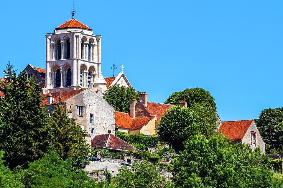 Basilique de la Madelaine, Vézelay, Frankrijk 