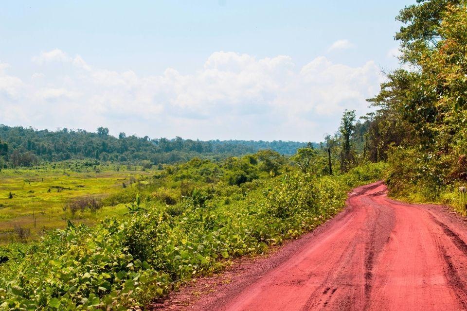 Osoam aan de rand van het  Kardamomgebergte in Cambodja