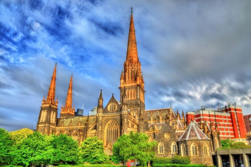 De kathedraal van Melbourne Australië