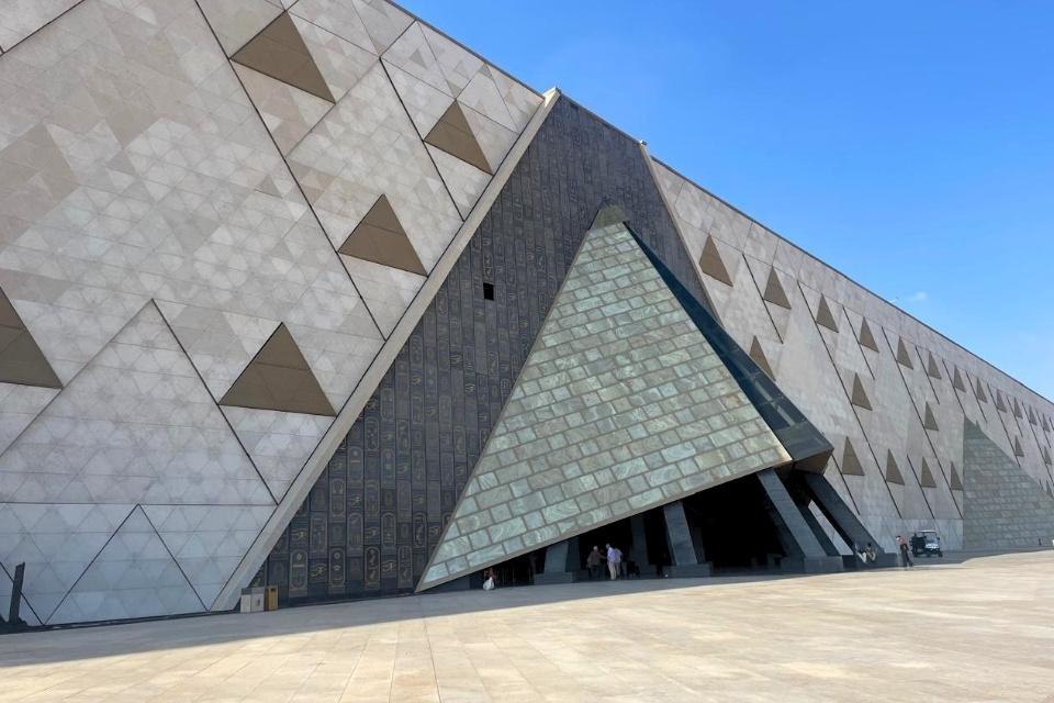 Het GEM in Caïro, Egypte | Foto: reisleidster Willy