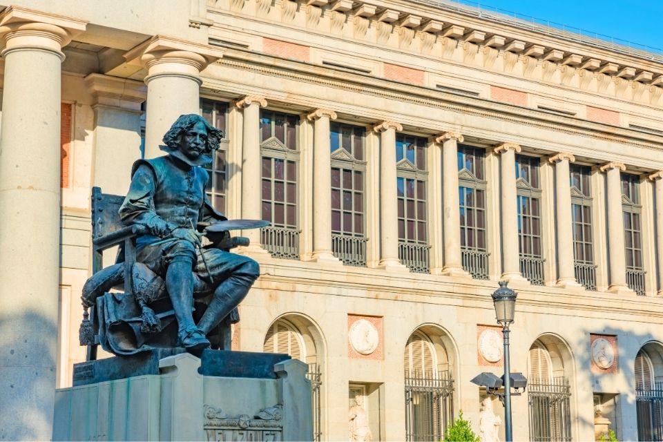 Velázquez voor het Prado-museum in Madrid Spanje