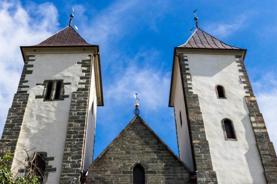 De Mariakerk in Bergen, Noorwegen