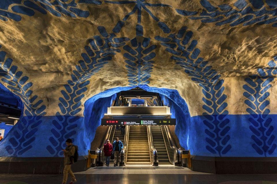 Metro Art in Stockholm, Zweden