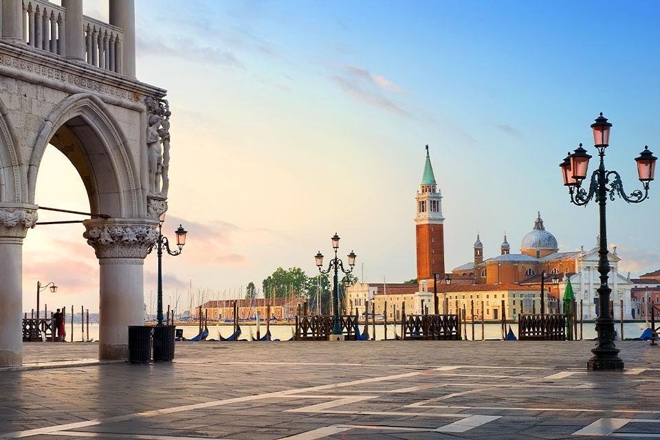 Piazetta San Marco Venetië Italië