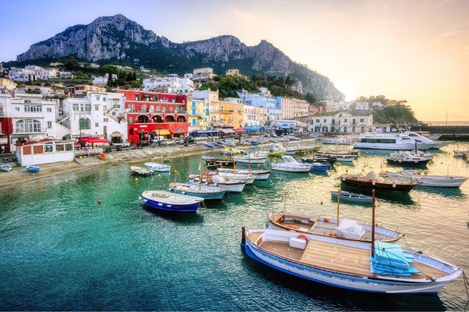 Marina Grande op Capri Italië