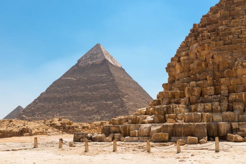 Piramide van Cheops in Egypte