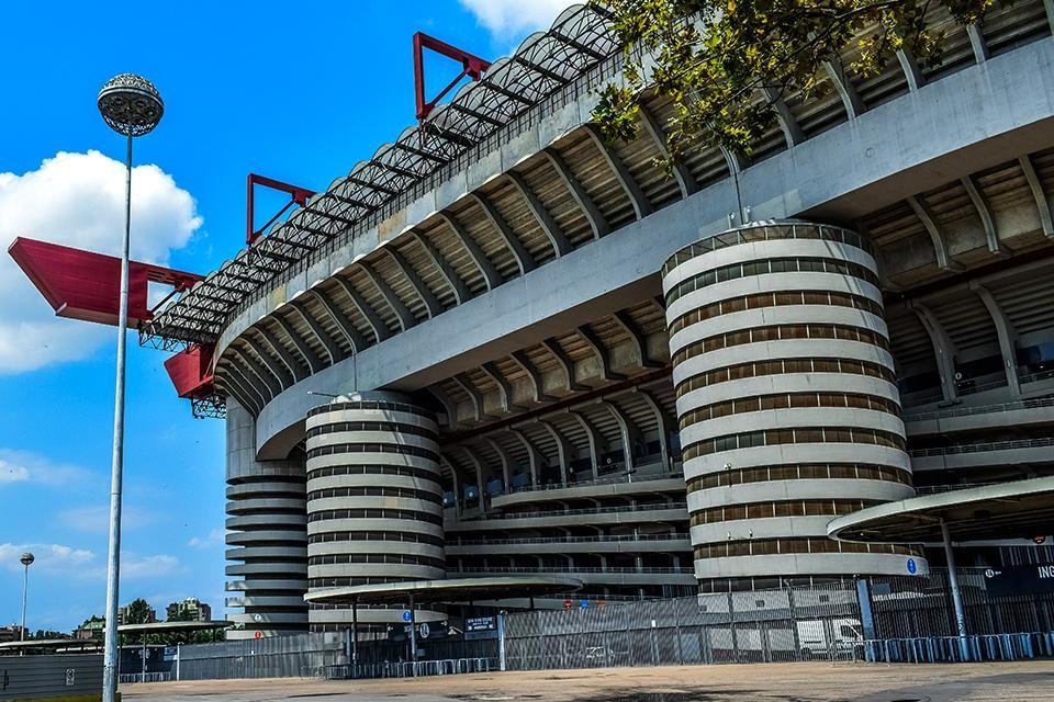 San Siro-stadion in Milaan, Italië