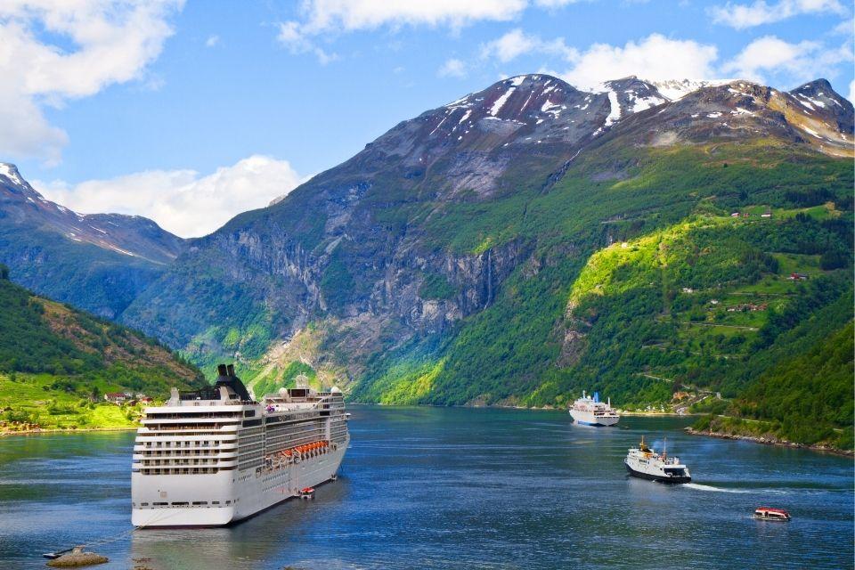 Geirangerfjord Noorwegen