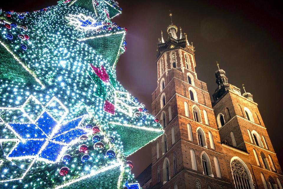 Kerst in Krakau
