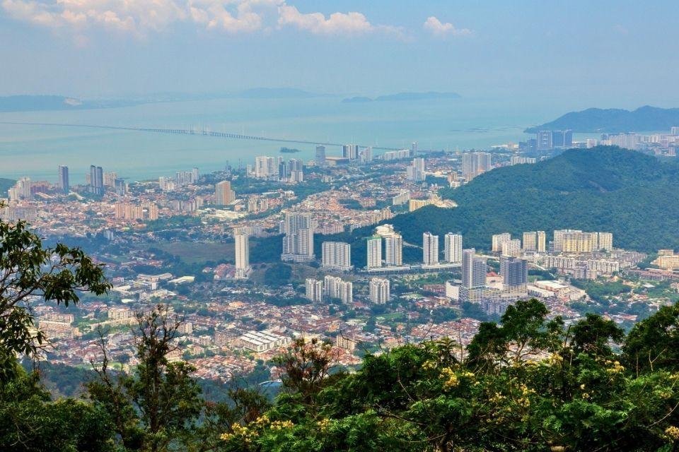 Uitzicht vanaf Penang Hill, Maleisië