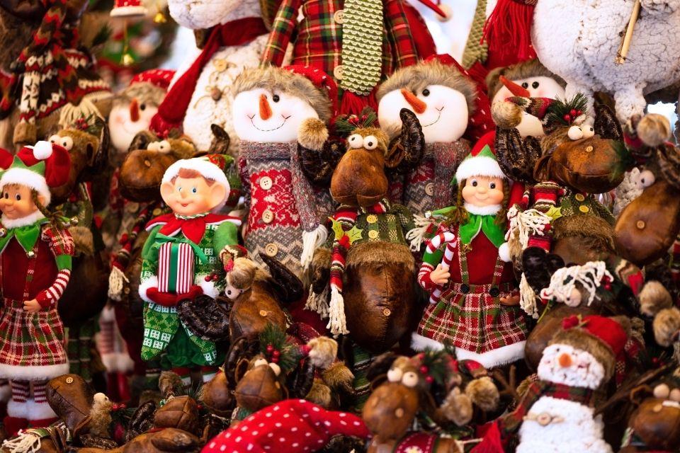 Kerstmarkt in Manchester Groot-Brittannië