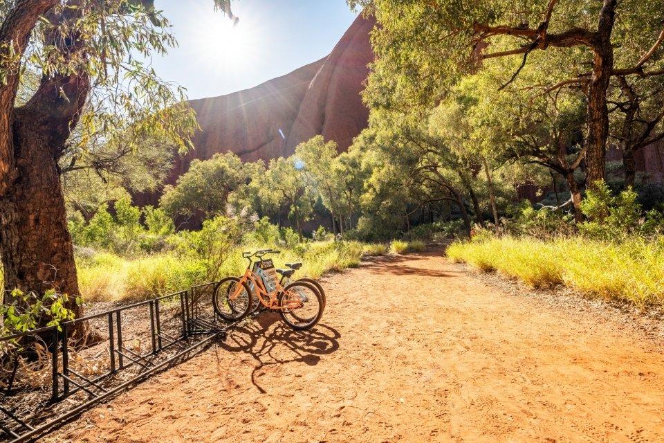 Verkent u Uluru op de fiets, Australië