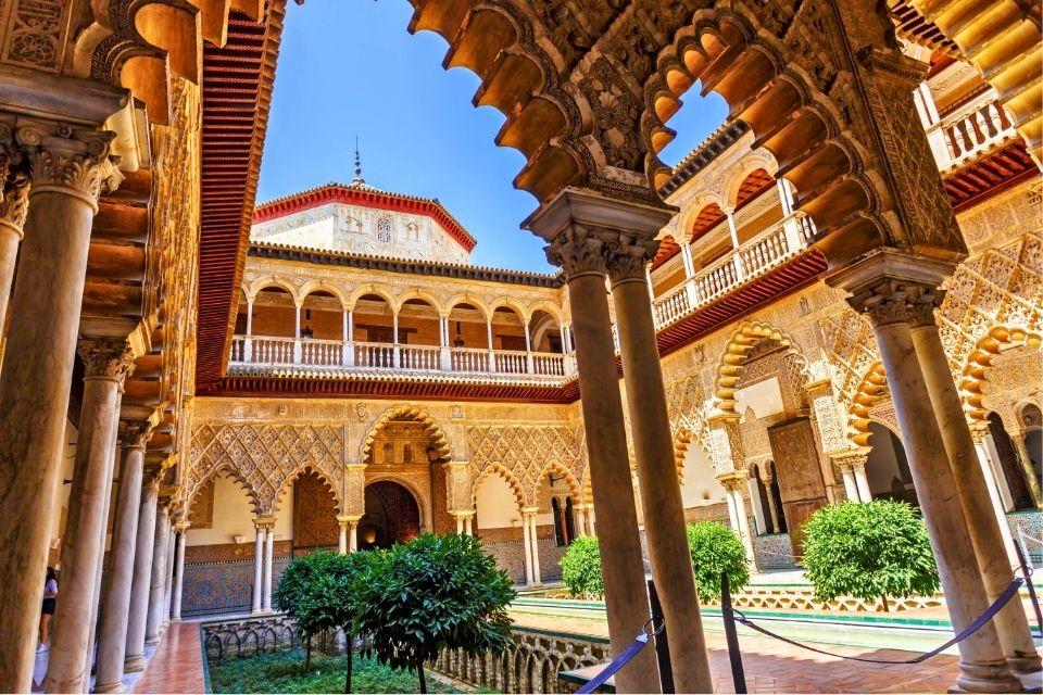 Het koninklijke mudéjar-paleis Real Alcázar Sevilla Spanje